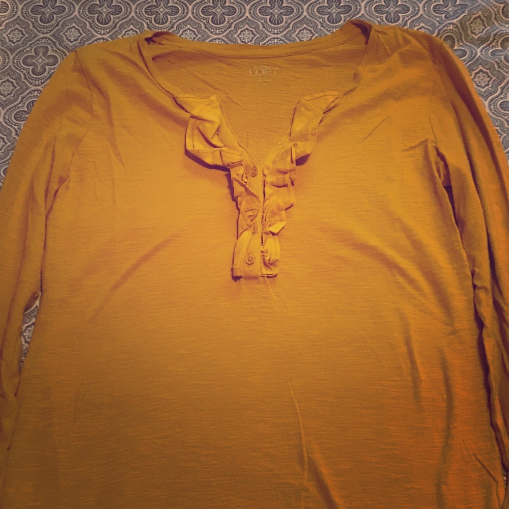 Ann Taylor Loft Long Sleeve Tee
